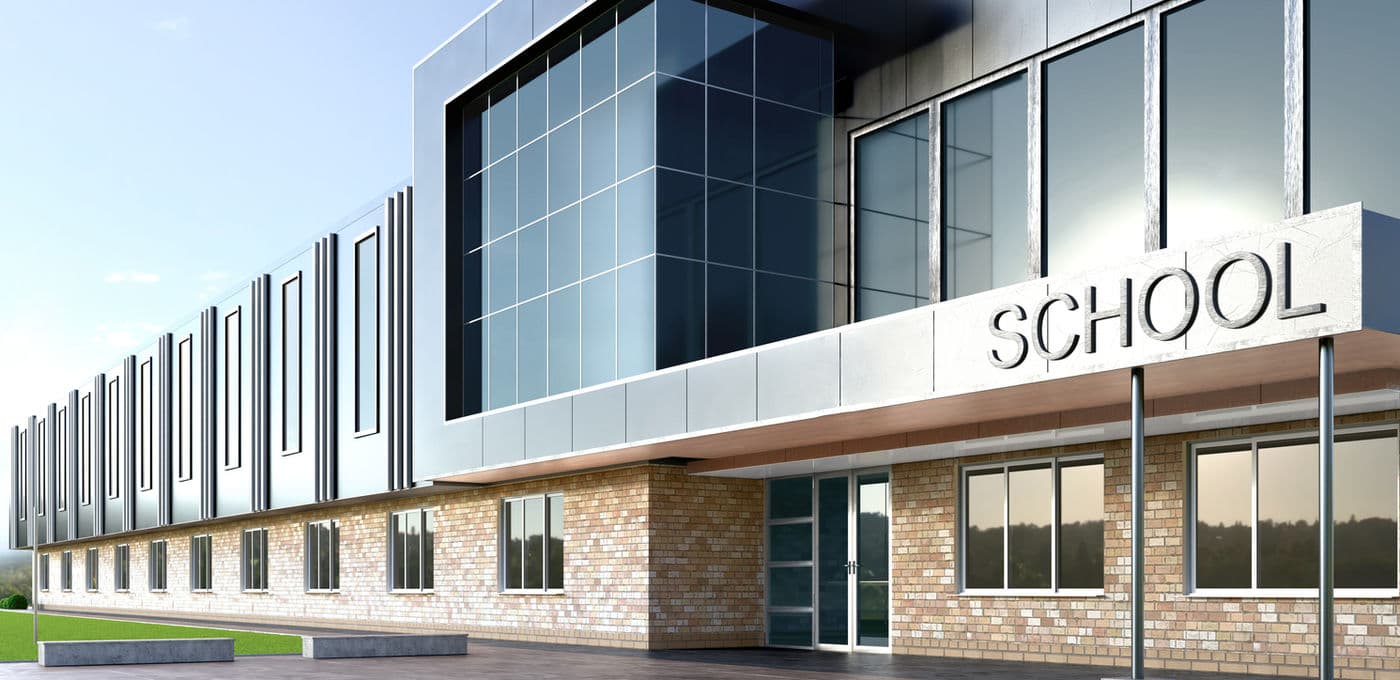 School building and educational infrastructure
