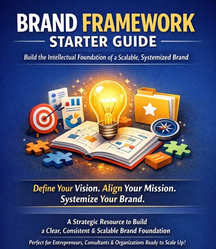 Brand Framework Starter Guide digital download cover